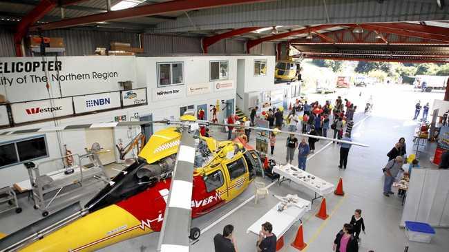 Westpac Lifesaver Rescue Helicopter Open day, Lismore, August 21, 2010. Picture: JERAD WILLIAMS