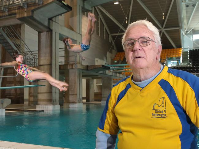 Allen Bull is a legendary diving coach. He's in his 70s and still going strong. Just won the award for NSW Diving coach of the year.