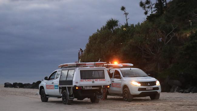 Lifeguard vehicles patrolling beaches on the Gold Coast. Photo: Scott Powick.