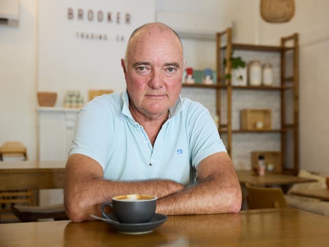 Brooker cafe owner in Moree Shane Brooker.