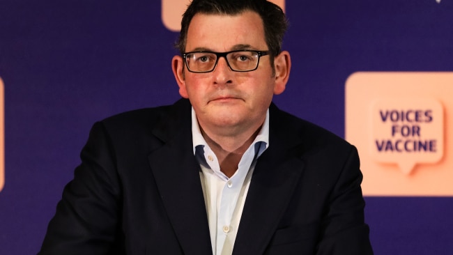 Victorian Premier Daniel Andrews called out the engagement party for their "selfish" actions days after the illegal event. Picture: Asanka Ratnayake/Getty Images
