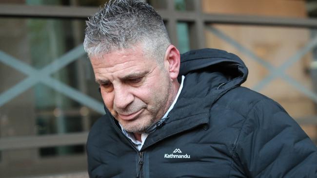 Former Carlton player Ron De Iulio has been arrested after police uncovered drugs during a raid on his home. Picture: David Crosling