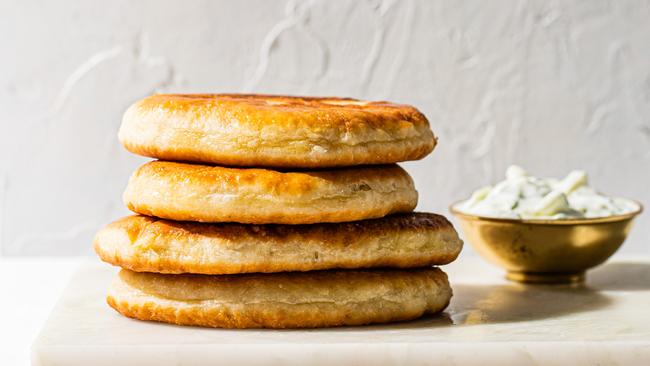 Elizabeth Hewson’s flatbreads. Picture: Nikki To