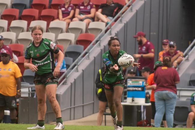 Mackay Cutters vs Townsville Blackhawks Harvey Norman U17's Saturday 22 February 2025 Picture:Michaela Harlow