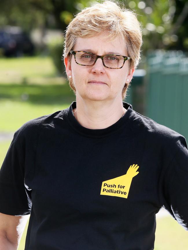 Oana McBride, of San Remo, is lobbying for a palliative care facility on the Central Coast. Picture: Peter Clark