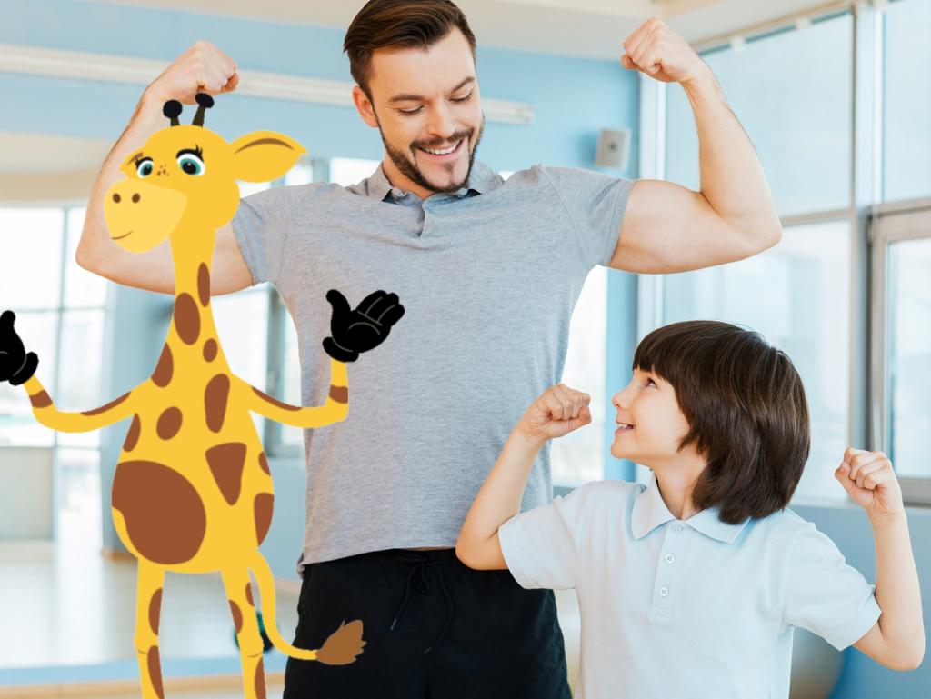 This Healthy Bones Action Week, Healthy Harold suggests we all get moving and make our bones as strong as the Olympians’ Picture: Life Ed/supplied