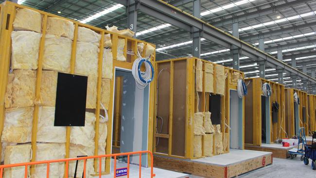 Prefabricated housing is seen as a fast way to increase supply in Australia. Picture: CBA