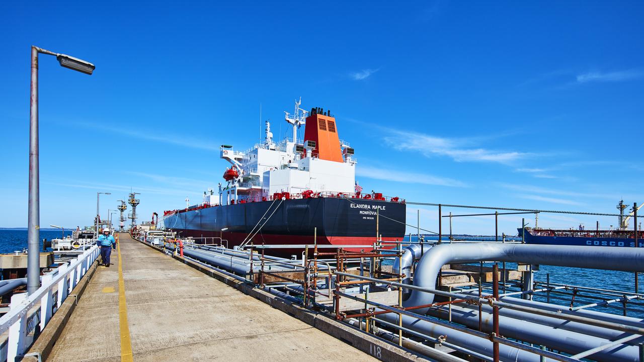 The majority of Australia’s oil is imported with the Government counting stocks at sea as part of the nation’s stockpile.