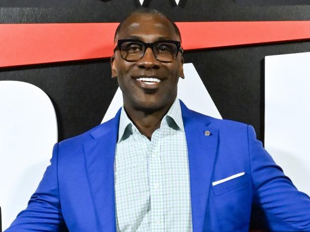 LAS VEGAS, NEVADA - APRIL 21: Shannon Sharpe attends Netflix & WWE 