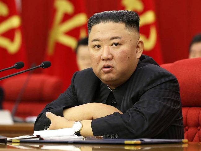 North Korean leader Kim Jong-un. Picture: KCNA VIA KNS / AFP.