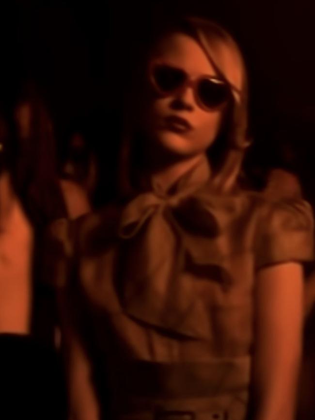 Evan Rachel Wood in Marilyn Manson's Heart-Shaped Glasses video.