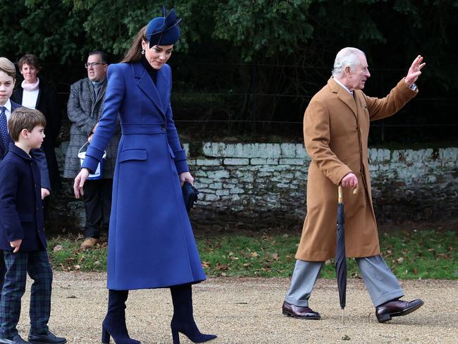 The princess is recovering at home after leaving hospital. Picture: AFP