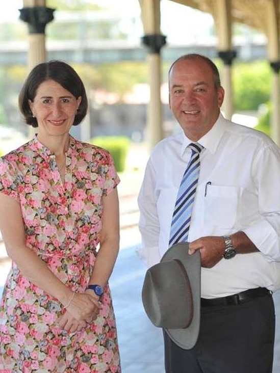 Gladys Berejiklian and Daryl Maguire.