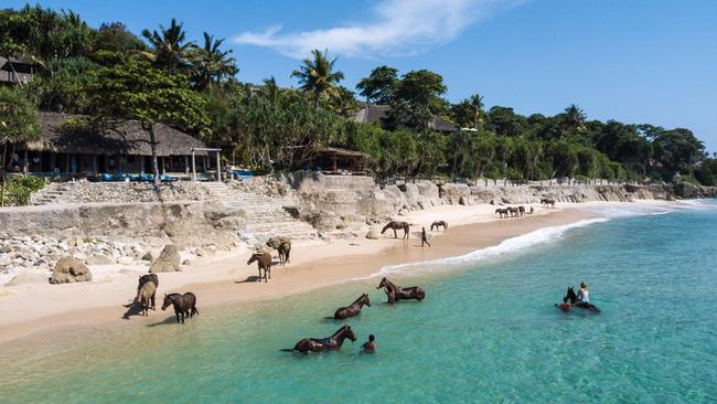 Equine experiences at Nihi Sumba in Indonesia.