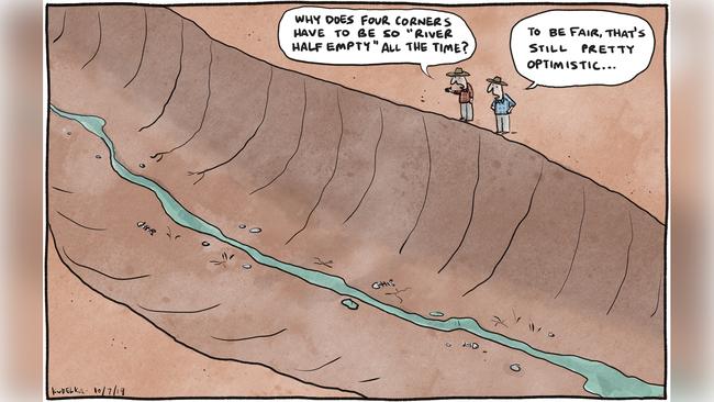 Jon Kudelka Letters Cartoon for 10-07-2019. Version: Letters Cartoon  (1280x720 - Aspect ratio preserved, Canvas added)COPYRIGHT: The Australian's artists each have different copyright agreements in place regarding re-use of their work in other publications.Please seek advice from the artists themselves or the Managing Editor of The Australian regarding re-use.