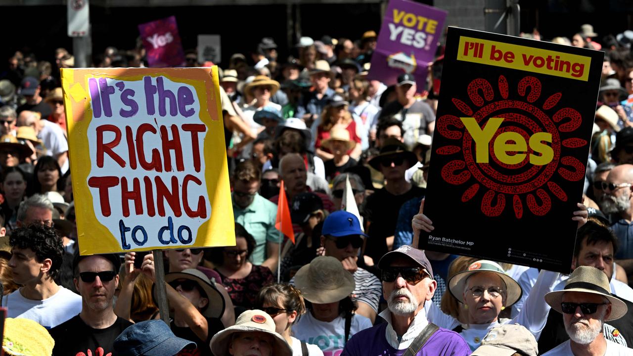 The Great Aussie Debate discovered that the Yes vote is languishing. Picture: William West / AFP