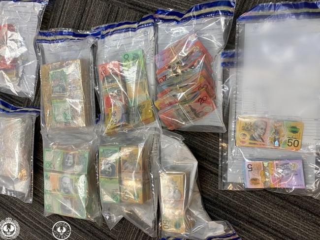 Distracted driver leads to drug bust. Picture: SAPOL