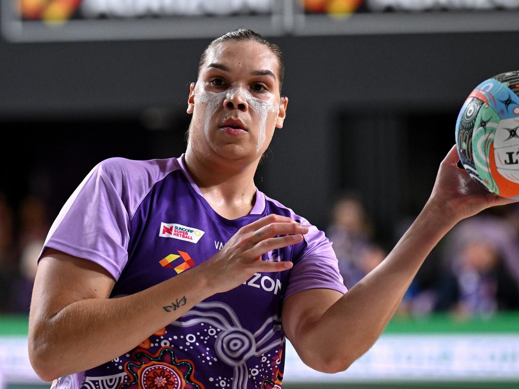 Donnell Wallam has been dumped by the Queensland Firebirds. Picture: Bradley Kanaris/Getty Images