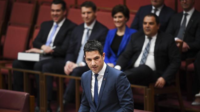 Liberal Senator for South Australia Alex Antic. Picture: AAP Image/Lukas Coch