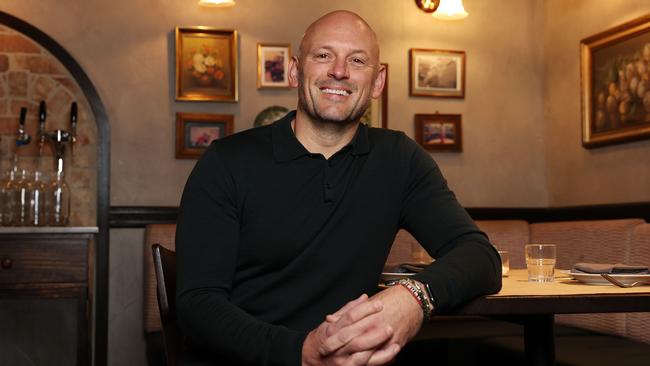 James Bradey at his steakhouse restaurant Bistecca. Picture: Tim Hunter