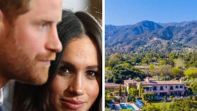 A stalker has been arrested after lingering near Harry and Meghan's California mansion.