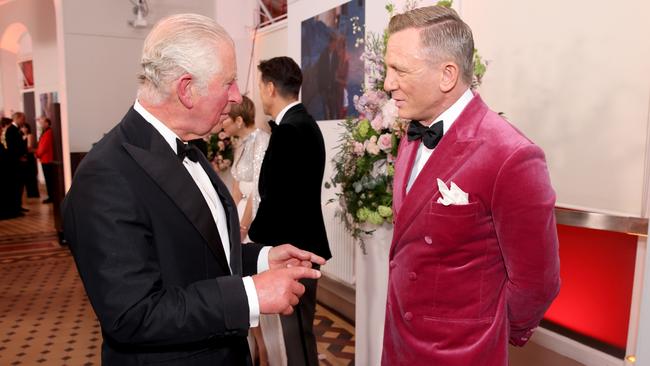 Prince Charles, Prince of Wales, joined the royal procession on the red carpet. Picture: Getty Images