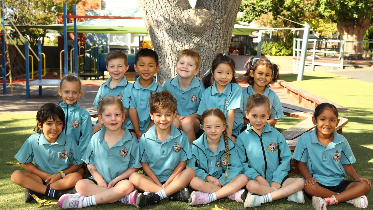 Geelong Grammar 2025 Preps Front Ojas Sangal, Annabelle Storey, Preston Walsh, Madison le Roux, Finlay Lawson, Senna Jirasinha. Back Emilia Florent, Jack McLeod, Andy Huang, Harry Hocking, Gabby Chen, Aira Vadivel