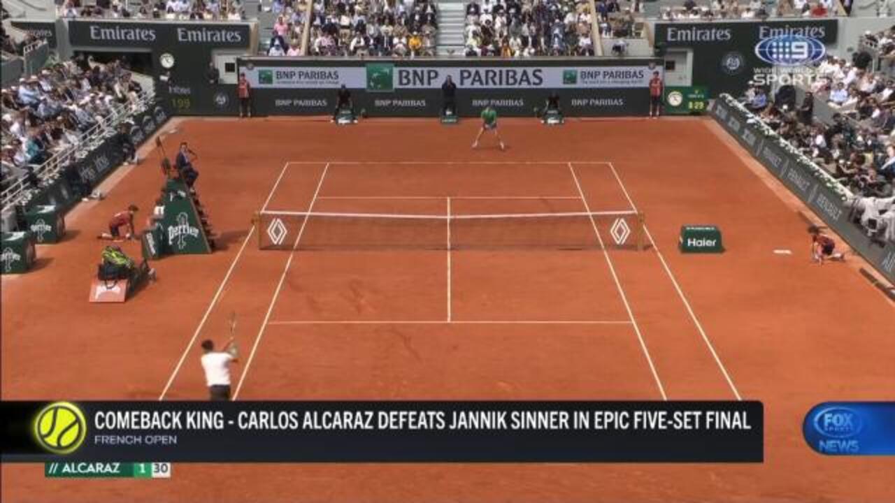 Alcaraz claims 6-hour EPIC in final