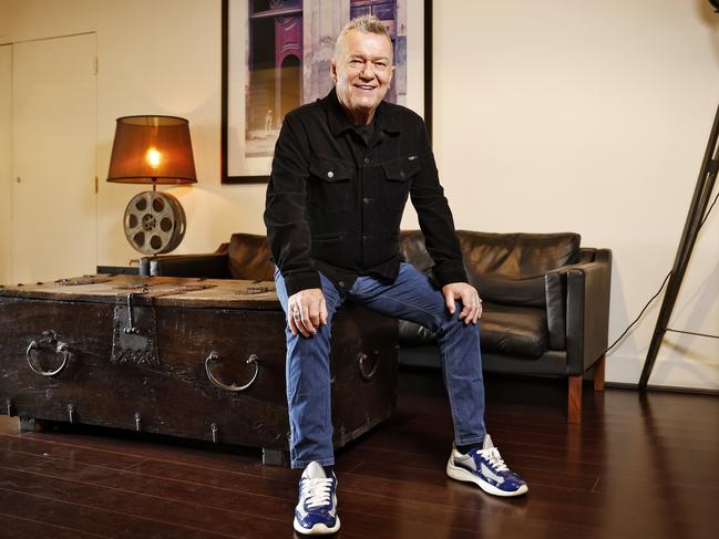 ‘We never have enough time’ … but Jimmy Barnes is using every minute available, releasing his sixth book, Highways And Byways, and touring with Cold Chisel in October 2024, just months after recovering from heart surgery and a hip operation. Picture: Sam Ruttyn