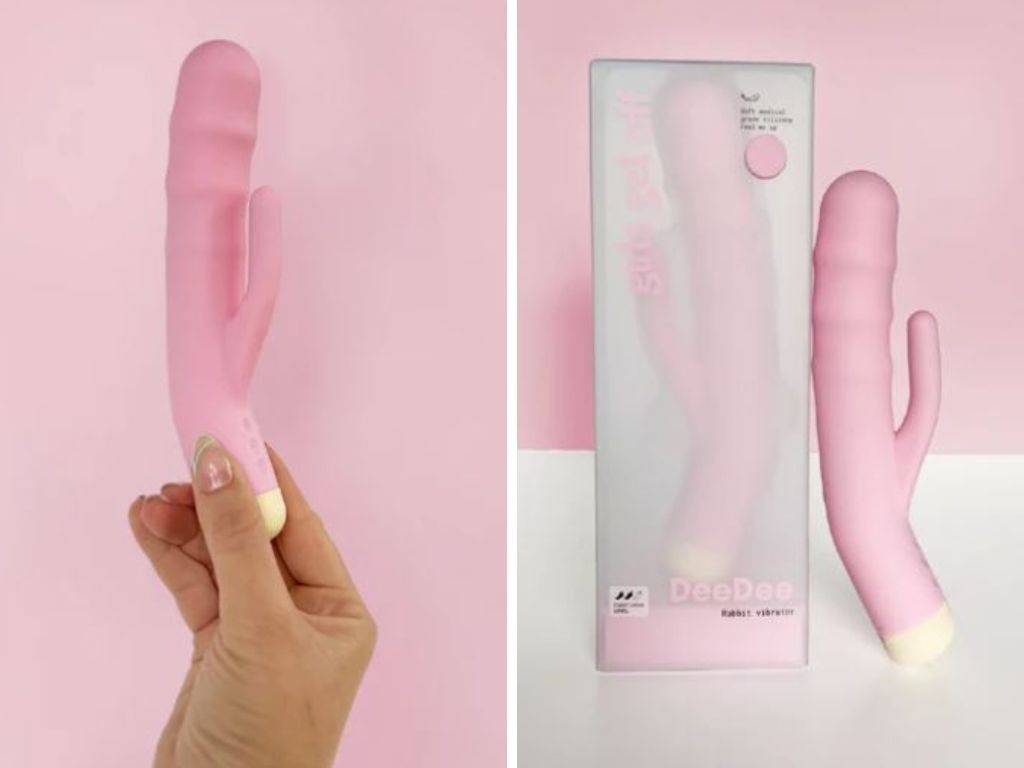 Meet Deedee, Girls Get Off's latest vibrator. Picture: Girls Get Off.