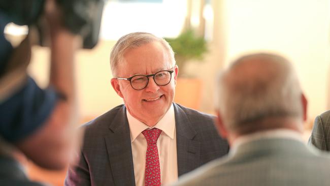 The Prime Ministerattends a tourism roundtable on the Gold Coast. Picture: Glenn Campbell / NCA Newswire