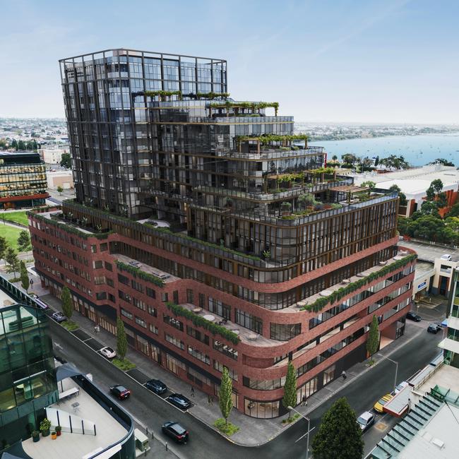 Artist impression of the proposed development at 35 Corio St.