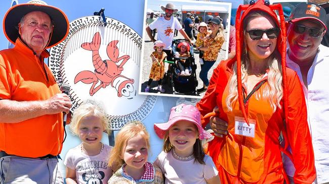 Hundreds of seafood lovers flocked to the Kilcunda Lobster Festival on the weekend to spin the wheel for their chance to win the popular meal. See the pictures.