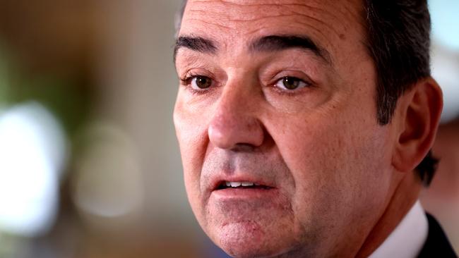 South Australian Premier Steven Marshall. Picture: Kelly Barnes