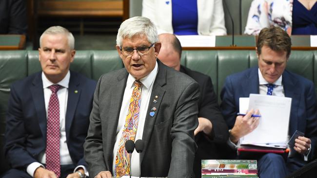 Australian Indigenous Affairs Minister Ken Wyatt (AAP Image/Lukas Coch)