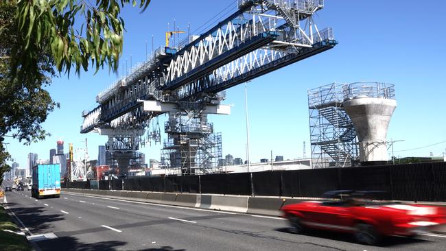 The consortium tasked with delivering the West Gate Tunnel has tried to tear up the contract and rule it invalid because of the soil contamination issue. Picture: Alex Coppel