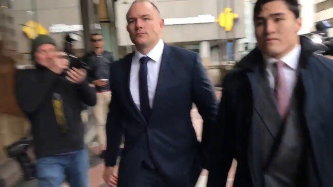 Former NRL player Kennedy arrives at Sydney court