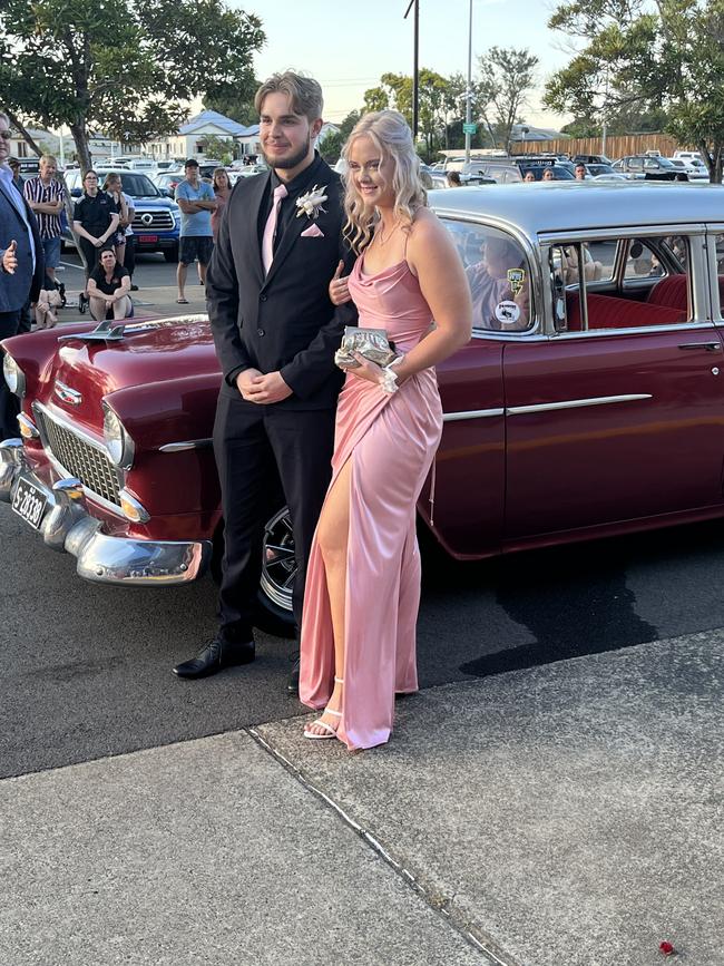 The students of Aldridge State High School celebrate their formal.