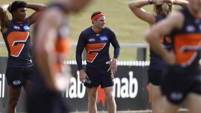 The Giants gave Shaw freedom to complete his own pre-season program. Picture: Getty Images