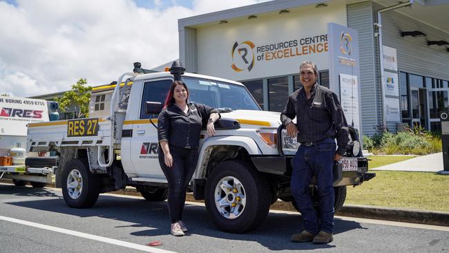 Richies Engineering owner Richard Bugeja, pictured with draftsman and marketing administrator Ashleigh Vaughan, says the Regional Accelerator program has helped his METS sector business hone in on its point of competitive difference. Picture: Heidi Petith