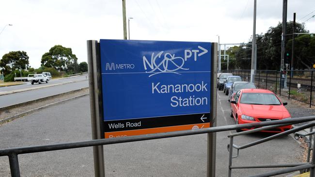 Kananook railway station in Seaford. Picture: David Smith