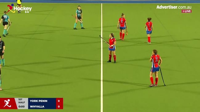 REPLAY: Hockey SA State Country Championships - Yorkes v Whyalla (Women's)