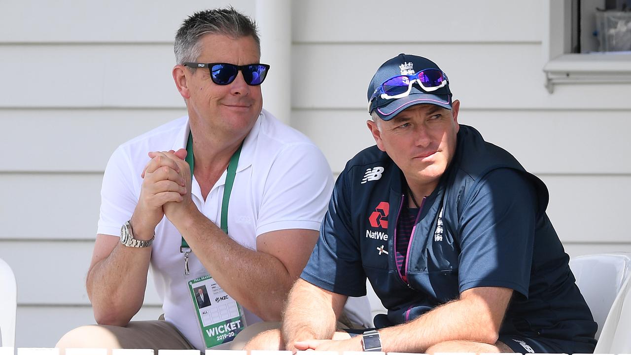 Ashley Giles has become the first person to go, after “stepping down” as DOR, while Chris Silverwood is expected to follow. Photo: Getty Images