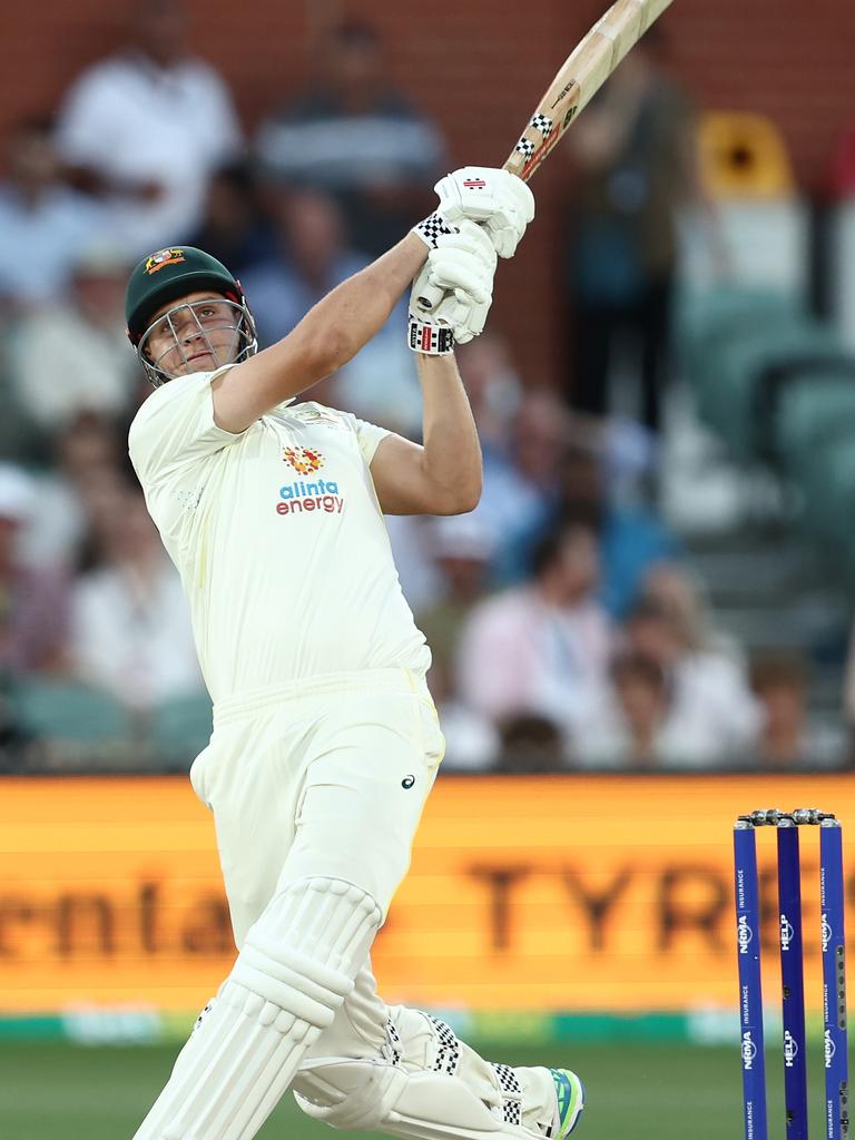 Cameron Green did not get much time in the middle against the Windies. Picture: Matt King/Getty Images