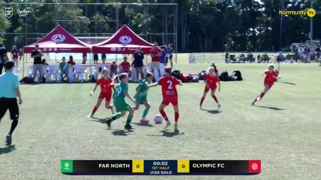 Replay: FQ Far North & Gulf v Olympic FC (U12 girls gold cup) - Football Queensland Junior Cup Day 1