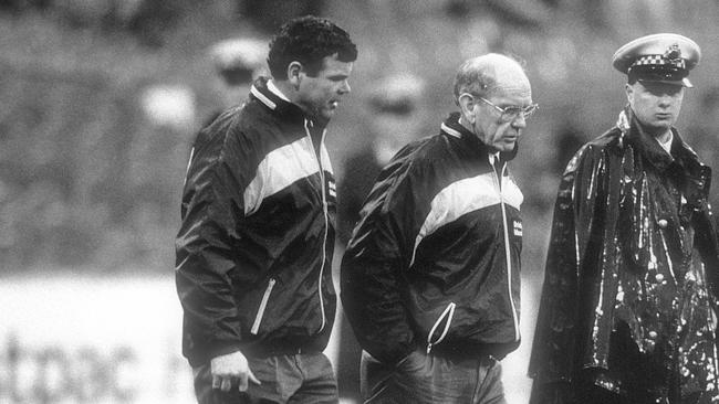 Allan Jeans is a revered figure in coaching ranks but his return to Richmond in 1992 didn’t go well.