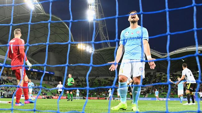 Will Bruno Fornaroli be in Melbourne City colours after January? Picture: Getty Images