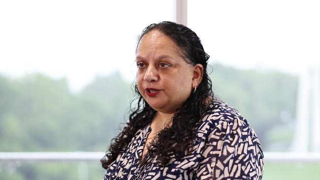 Cairns and Hinterland Hospital and Health Service chief executive Leena Singh says helicopters may land on the roof of Cairns Hospital in the near future. Picture: Brendan Radke