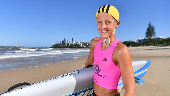 Star nipper Nicholas Carter has turned heads at recent Surf Life Saving competitions. Picture: Patrick Woods.