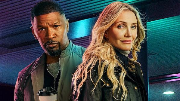 Jamie Foxx and Cameron Diaz star in Netflix film, Back in Action. Supplied